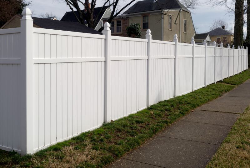 Vinyl Fence Setup