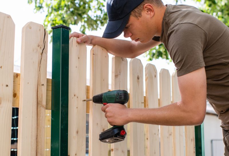 Fence Repair in Spring