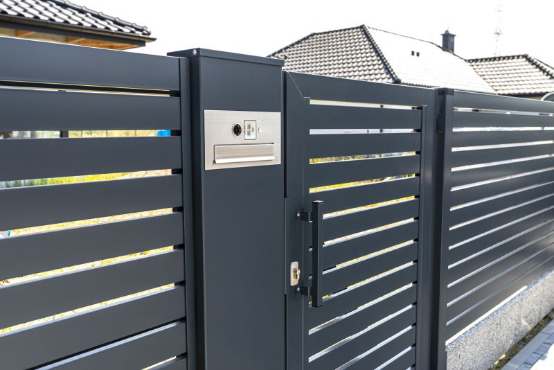 Finished Fence with Gate